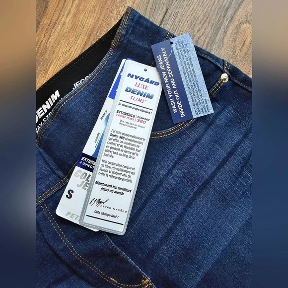 NWT Nygard Luxe Denim [6-8: S]  Slims Jeggings - Picture 9 of 11